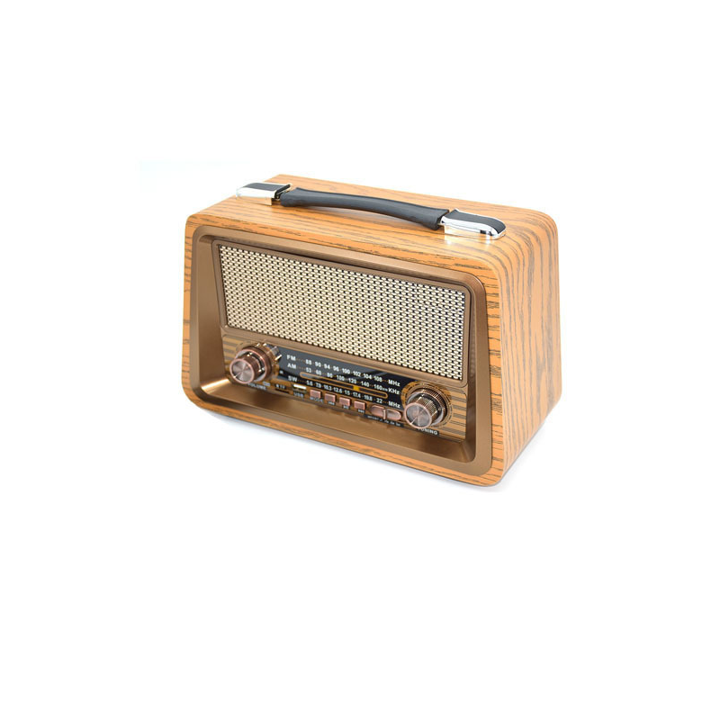 Raiseng R-2066BT Wooden Rechargeable Radio