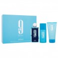 Afnan 9 AM Dive Gift Set Eau de Parfum 100ml+Shower Gel 150ml+Deodorant 250ml for Men
