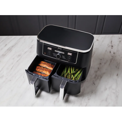 مقلى كهربائي 9.5لتر دبل AF400 NINJA-Ninja Foodi Max XXXL Dual Zone Air Fryer - AF400