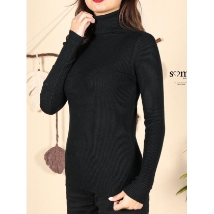 بلوزة جولف للنساء لون أسود