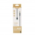 وصلة اواكس تايب سي 1 متر  - 3.5AUX AUDIO CABLE Type-c 1 m