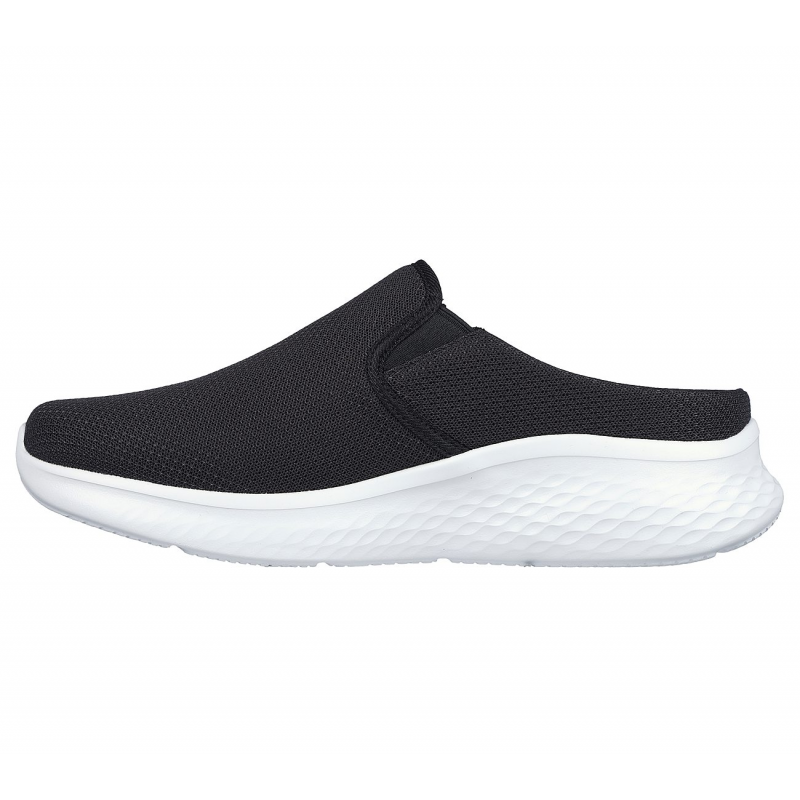 Skechers Men's Skech-Lite Pro Slide -شبشب سكيتشرز سكيتش لايت برو للرجال لون أسود ونعل أبيض