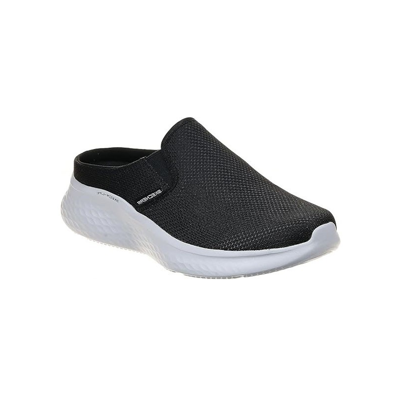 Skechers Men's Skech-Lite Pro Slide -شبشب سكيتشرز سكيتش لايت برو للرجال لون أسود ونعل أبيض