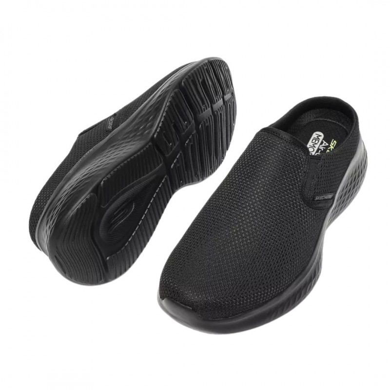 Skechers Men's Skech-Lite Pro Slide -شبشب سكيتشرز سكيتش لايت برو للرجال لون أسود
