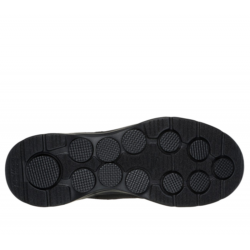 Skechers Men's GOwalk 7 slip-on Slide -شبشب سكيتشرز حو ووك 7 للرجال لون أسود
