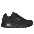 Skechers Women's Uno - Stand On Air Wide Fit Shoes -حذاء سكيتشرز أونو ستاند اون اير وايد فيت للنساء لون أسود