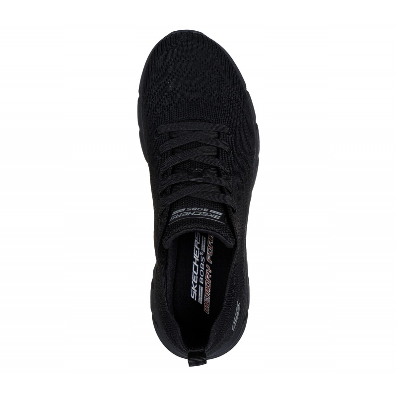 Skechers Women's BOBS Sport B Flex Lo - Graceful Stride Shoes -حذاء سكيتشرز بوبس سبورت بي فليكس للنساء لون أسود