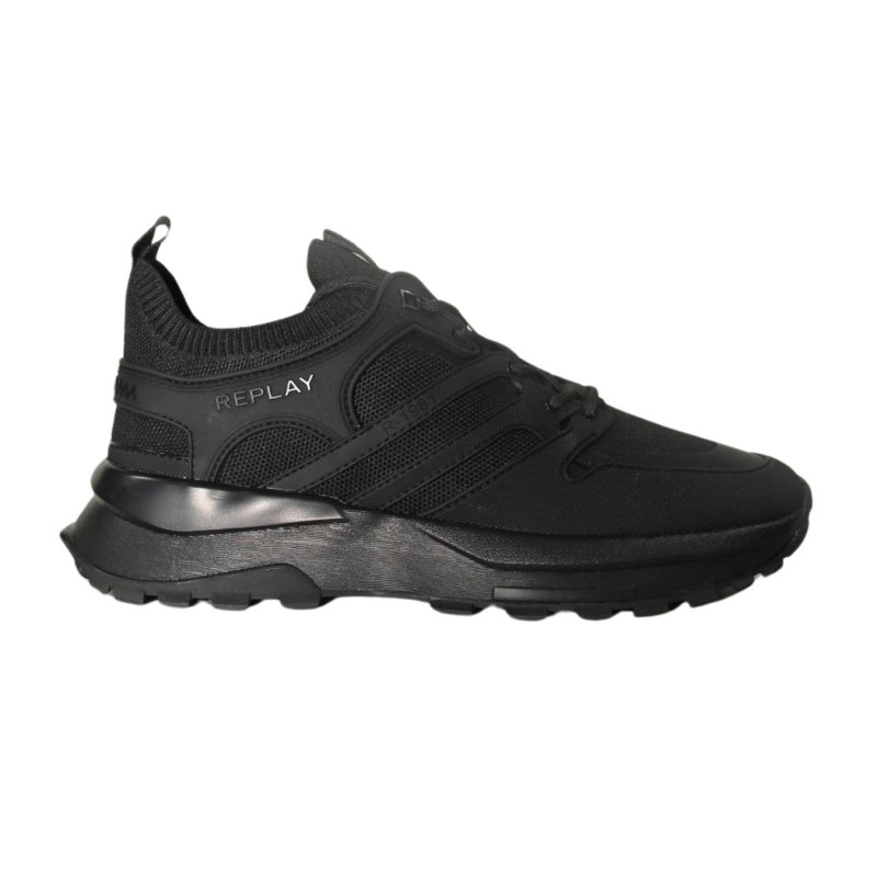 Replay Men's Stal 1 Shoes- Black