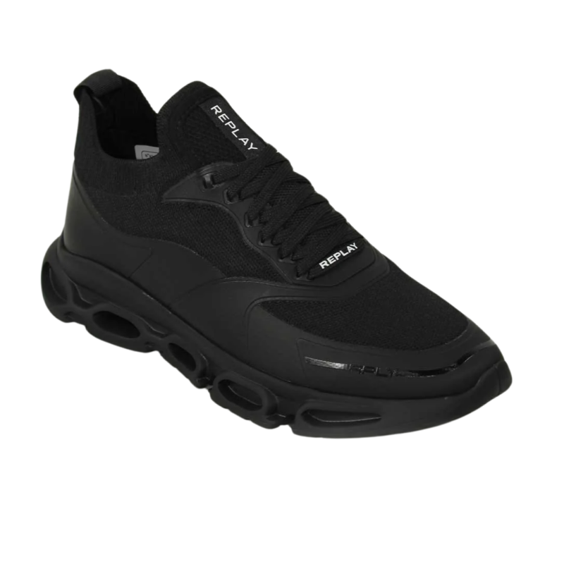 Replay Men's Overcast 1 Shoes- Black