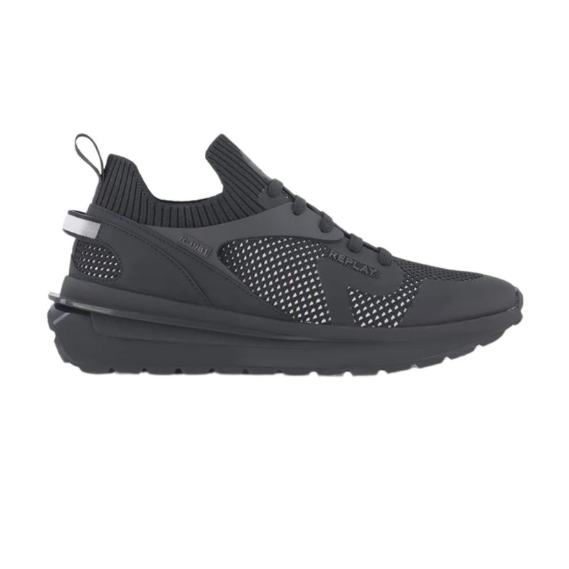 Replay Men's DUEL 1 Shoes- Black