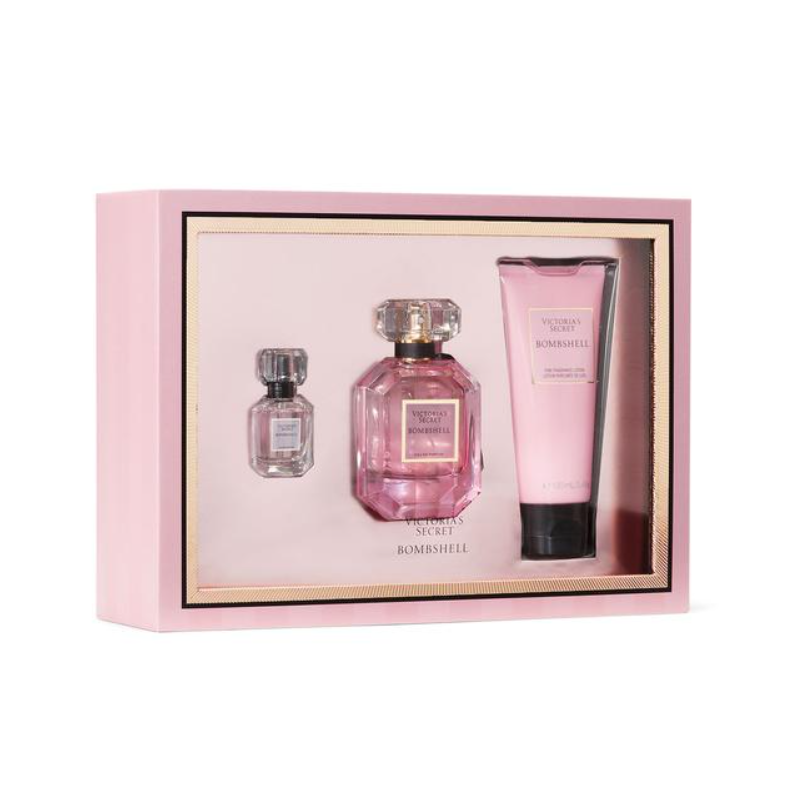 Victoria's Secret Bombshell Fine Fragrance 3-Pieces Gift Set