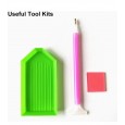 لوحة تزيين الألماس DIY D5 بتصميم بنت مقاس 33* 27 سم