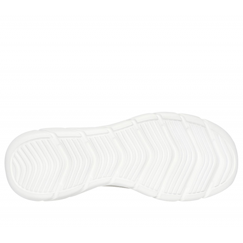 Skechers Women's BOBS Sport B Flex Lo - Graceful Stride Shoes - حذاء سكيتشرز بوبس سبورت بي فليكس للنساء لون زيتي فاتح ونعل أبيض