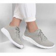 Skechers Women's BOBS Sport B Flex Lo - Graceful Stride Shoes - حذاء سكيتشرز بوبس سبورت بي فليكس للنساء لون زيتي فاتح ونعل أبيض