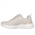 Skechers Women's Skech-air Dynamight 2.0 - Modern Glimpse Shoes - حذاء سكيتشرز سكيتش اير ديانميت 2.0 للنساء لون بيج ونعل أبيض