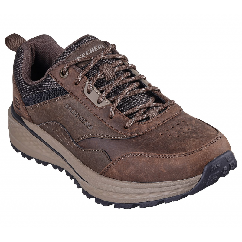 Skechers Men's Relaxed Fit: Slade - Peralto Shoes - حذاء سكيتشرز ريلاكس فيت: سلاد بيرالتو للرجال لون بني