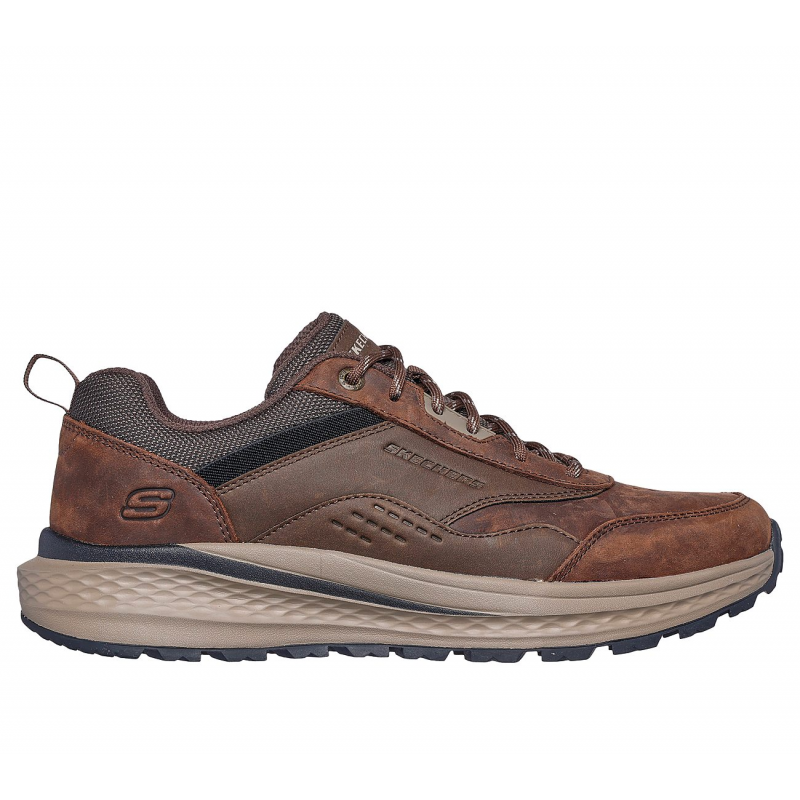 Skechers Men's Relaxed Fit: Slade - Peralto Shoes - حذاء سكيتشرز ريلاكس فيت: سلاد بيرالتو للرجال لون بني