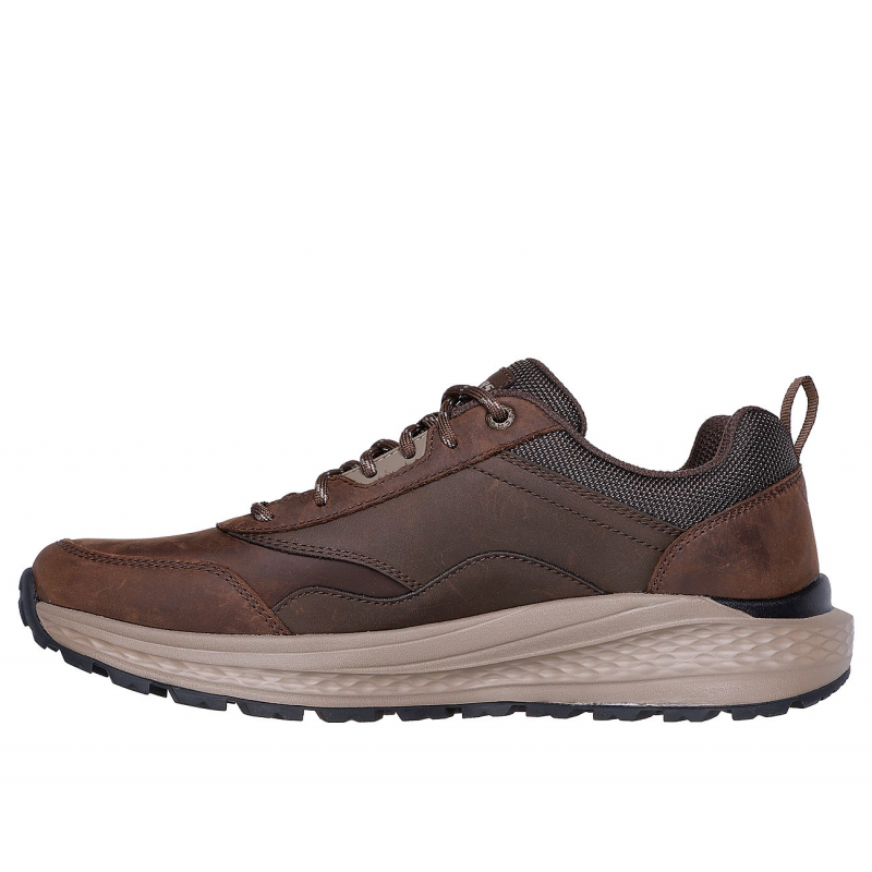 Skechers Men's Relaxed Fit: Slade - Peralto Shoes - حذاء سكيتشرز ريلاكس فيت: سلاد بيرالتو للرجال لون بني