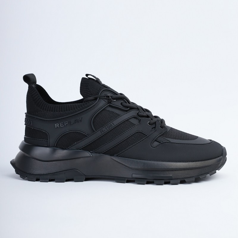 Replay Men's Stal 1 Shoes- Black