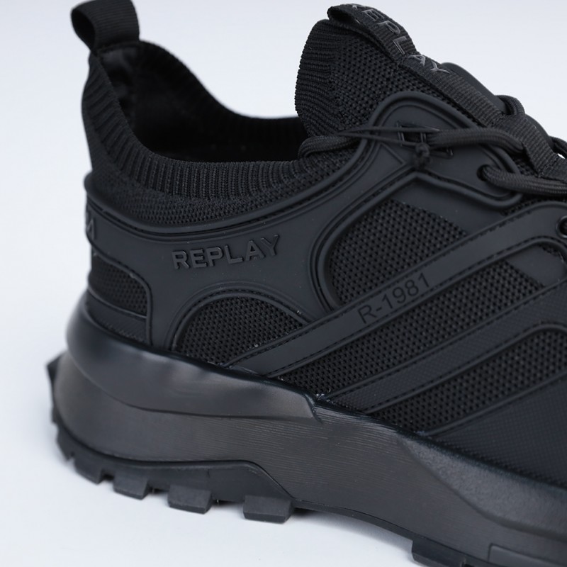 Replay Men's Stal 1 Shoes- Black