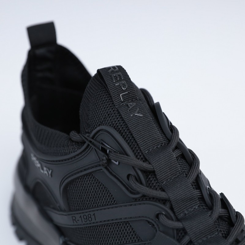 Replay Men's Stal 1 Shoes- Black