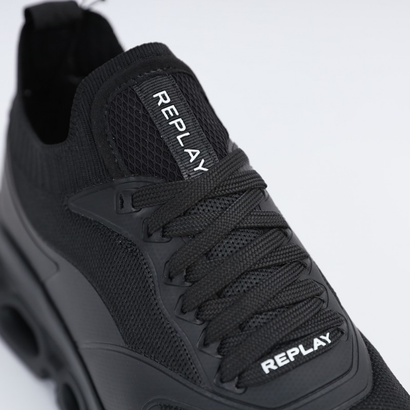 Replay Men's Overcast 1 Shoes- Black
