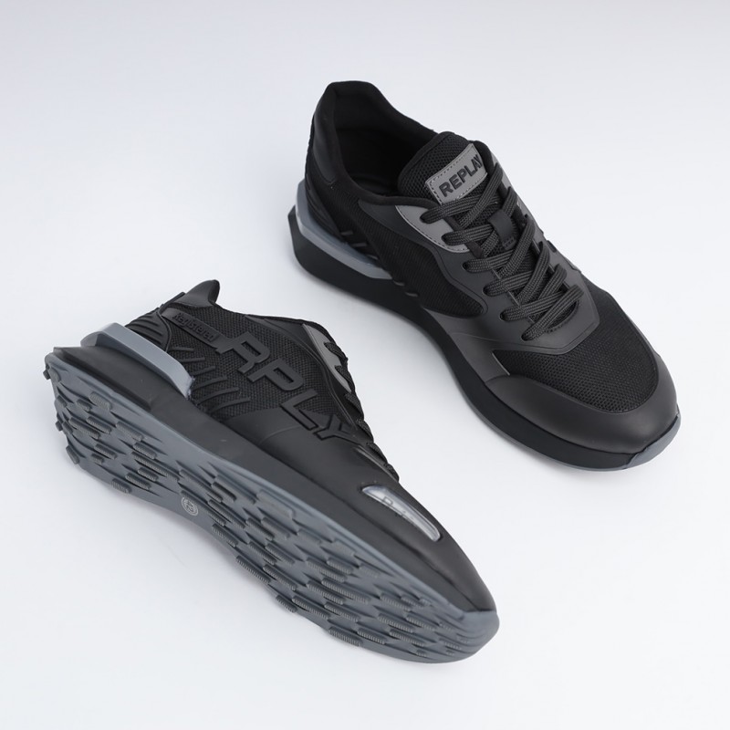 Replay Men's BLIND 1 Shoes- Black