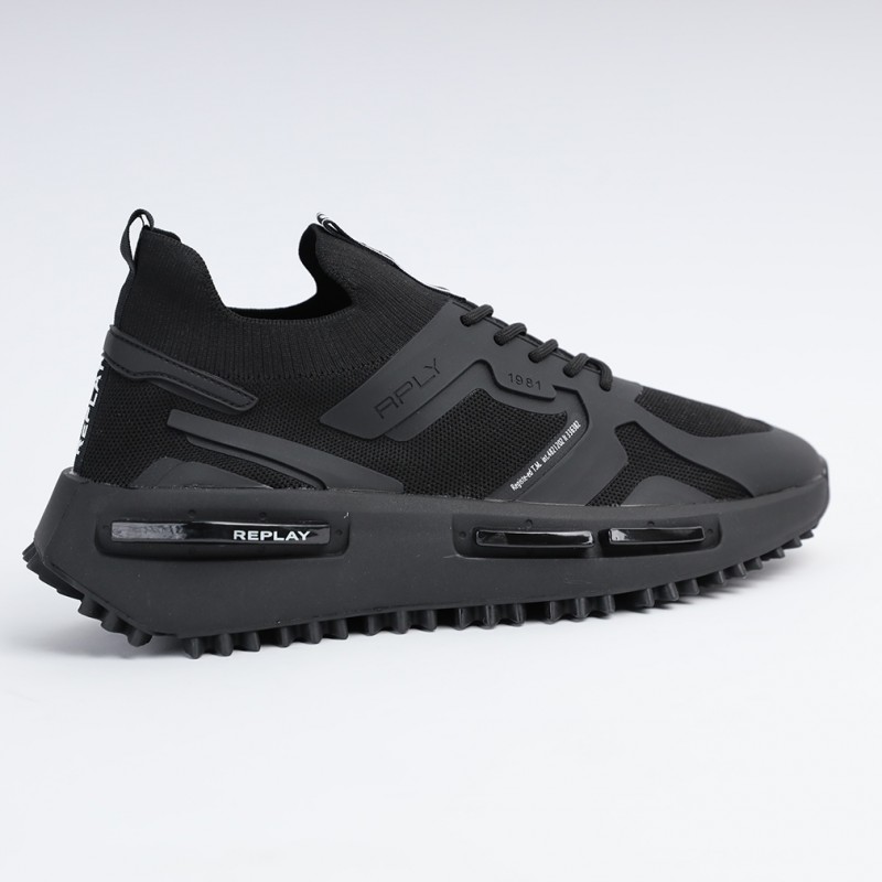 Replay Men's BLOSE 1 Shoes- Black