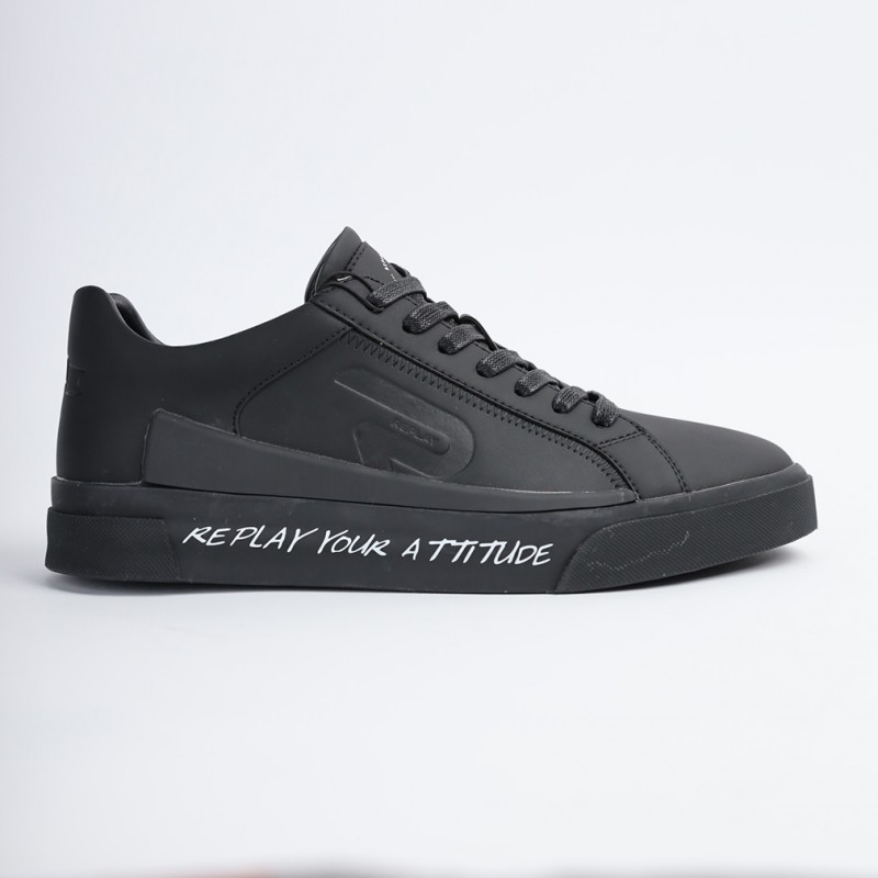 Replay Men's HATLEY 1 Shoes- Black