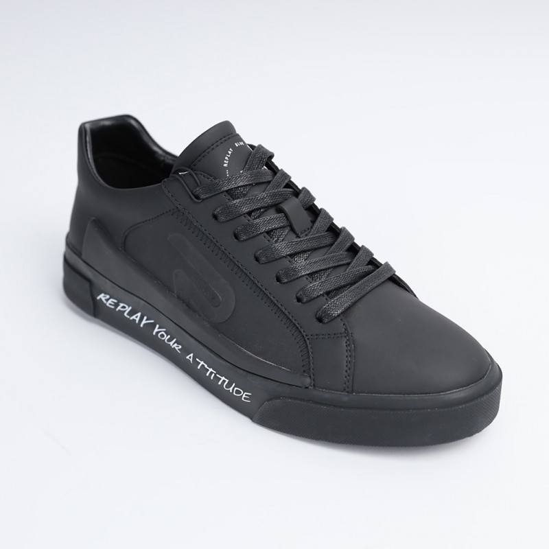 Replay Men's HATLEY 1 Shoes- Black