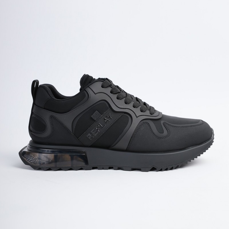 Replay Men's SANY 1 Shoes- Black
