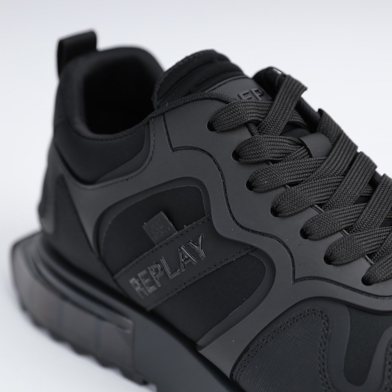 Replay Men's SANY 1 Shoes- Black