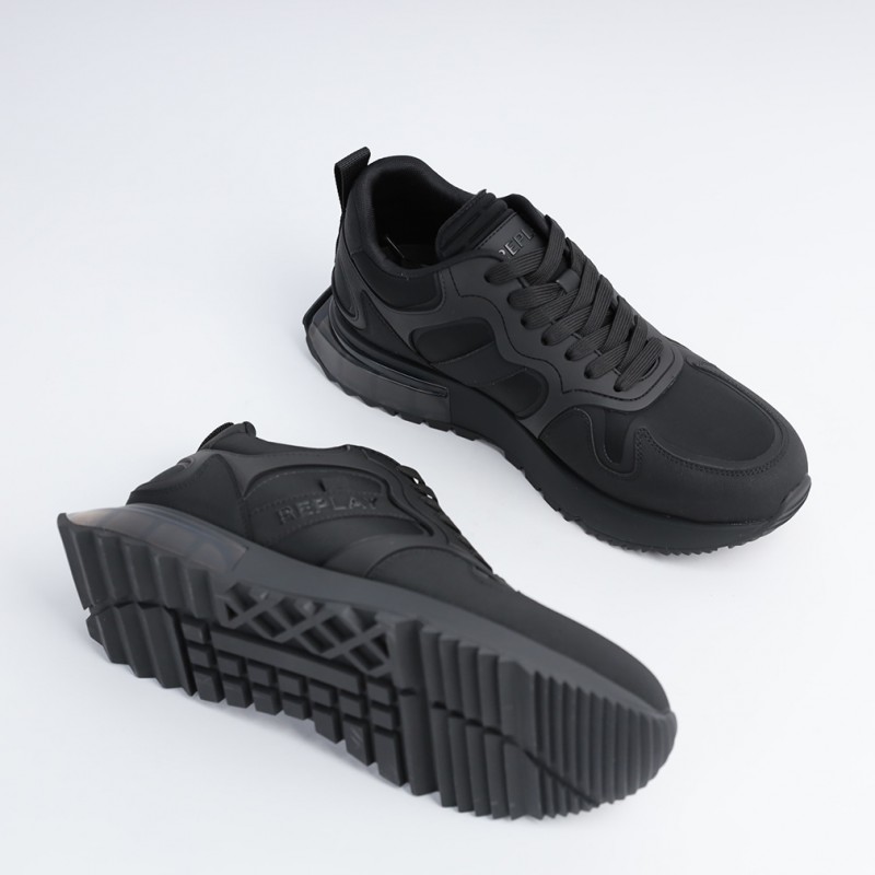 Replay Men's SANY 1 Shoes- Black