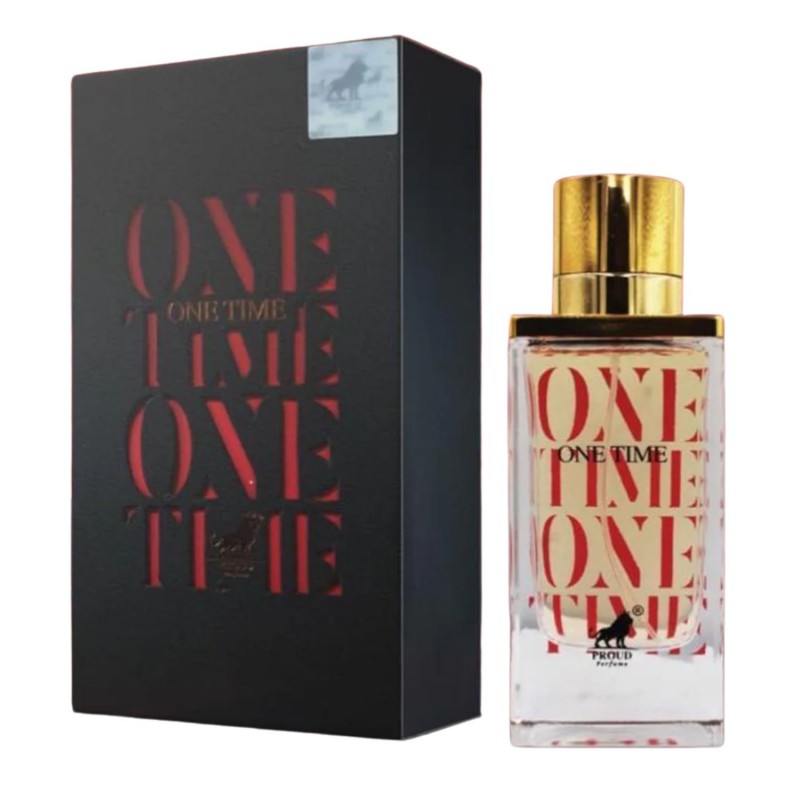 ONE TIME RED EDP By Proud Perfumes For Men 100Ml -عطر ون تايم احمر من برواد للرجال حجم 100 مل