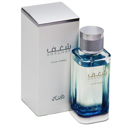 Nafaeis Al Shaghaf EDP By Rasasi For Men 100Ml -عطر نفائس الشغف من الرصاصي للرجال حجم 100 مل