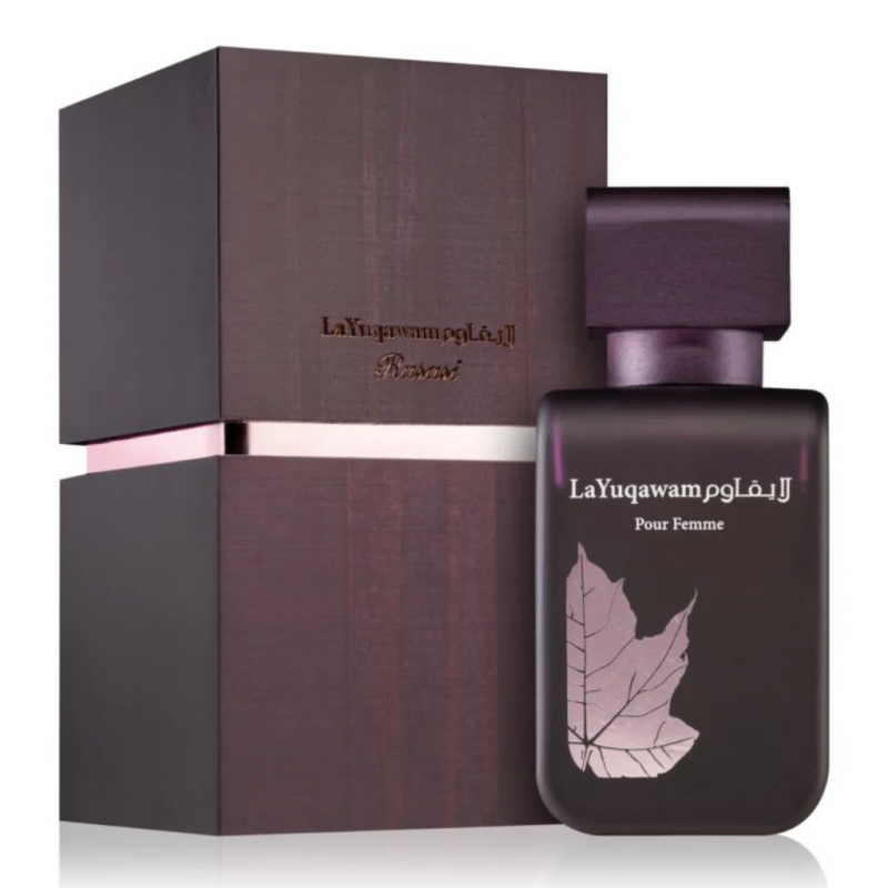 La Yuqawam Jasmine Wisp EDP By Rasasi For Unisex 75Ml -عطر لا يقاوم من الرصاصي للجنسين حجم 75 مل