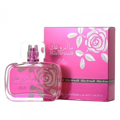 Maa Arwaak EDP By Rasasi For Women 50Ml -عطر ما أروعك زهري من الرصاصي للنساء حجم 50 مل