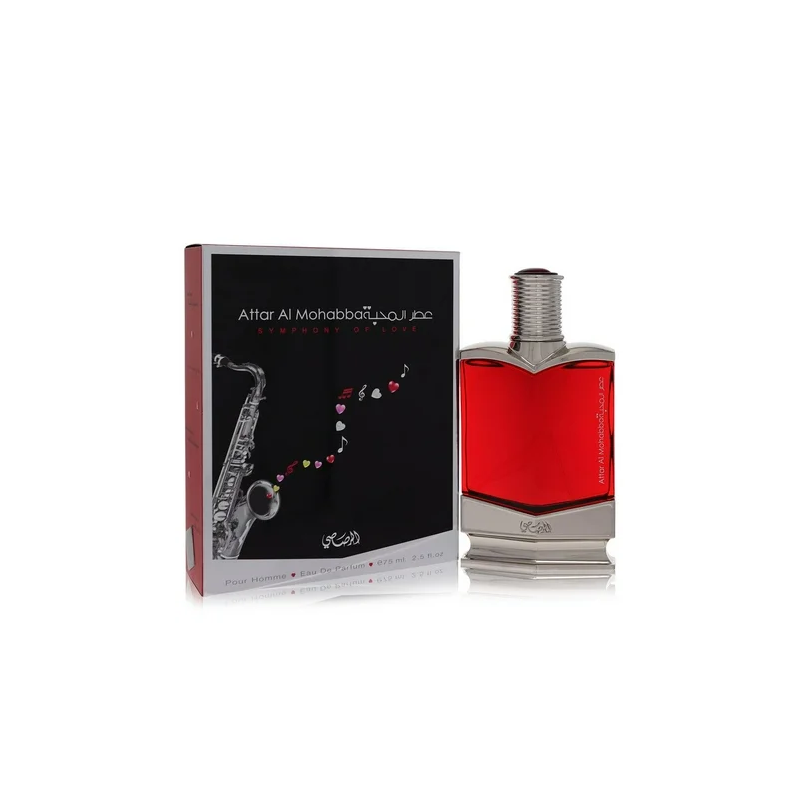 Attar Al Mohabba EDP By Rasasi For Men 75Ml -عطر عطر المحبة من الرصاصي للرجال حجم 75مل