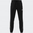 adidas Mens' Train Essentials 3-Stripes Training Joggers - Black