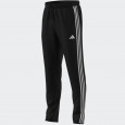 adidas Mens' Train Essentials 3-Stripes Training Joggers - Black