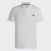adidas Mens' Train Essentials Training Polo Shirt - White