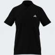 adidas Mens' Train Essentials Training Polo Shirt - Black