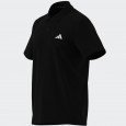 adidas Mens' Train Essentials Training Polo Shirt - Black