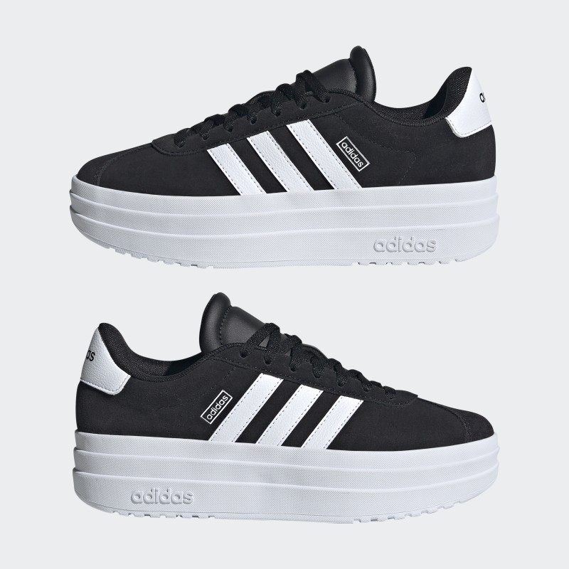 adidas Kids' VL Court Bold Shoes - Black