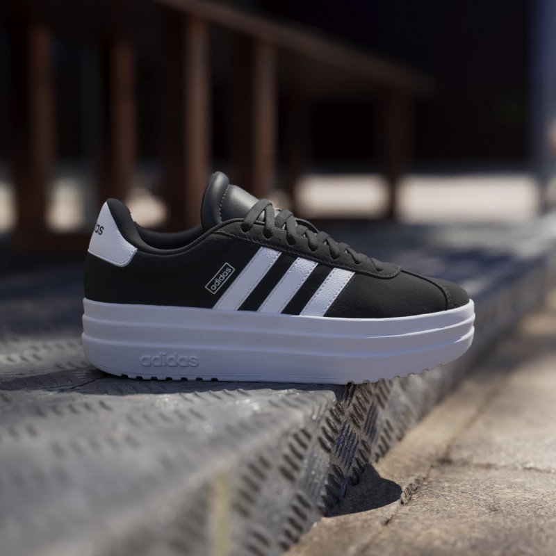 adidas Kids' VL Court Bold Shoes - Black