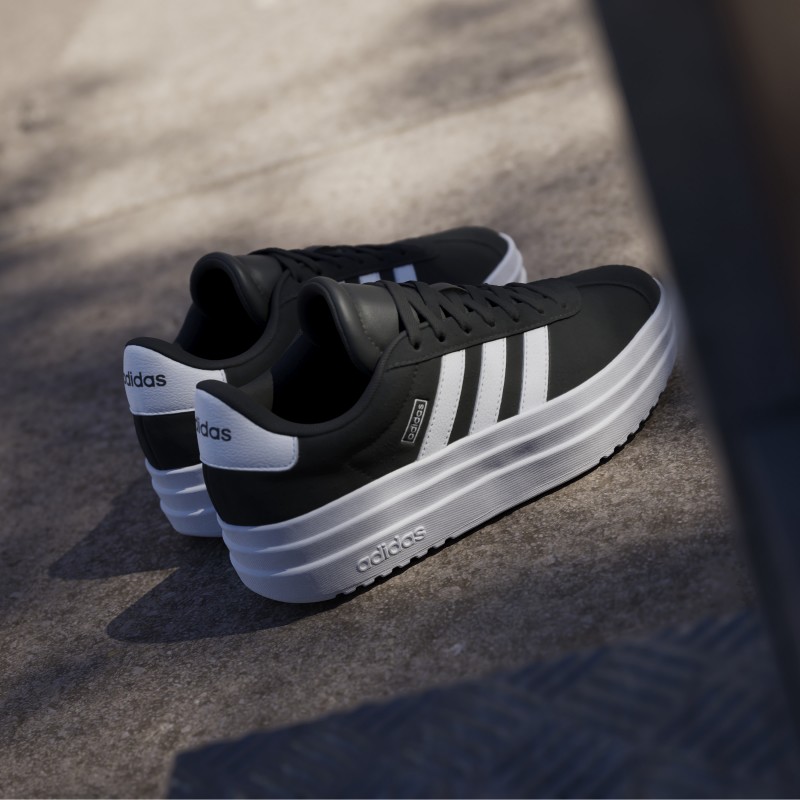 adidas Kids' VL Court Bold Shoes - Black