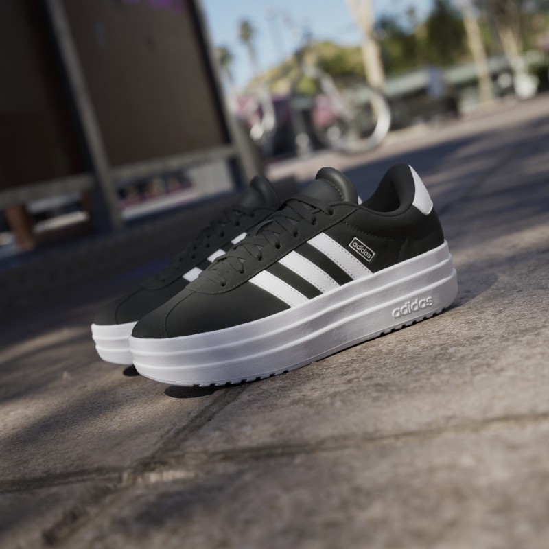 adidas Kids' VL Court Bold Shoes - Black