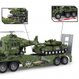 لعبة حاملة دبابة + طيارة transport truck