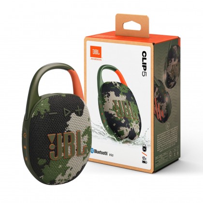 JBL Clip 5 Ultra-portable waterproof speaker- Squad