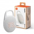JBL Clip 5 Ultra-portable waterproof speaker- White